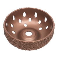 Шероховальная твердосплавная контурная полусфера (102х38 мм; 14 мм; зернистость 24) HQ-mech УТ000001880