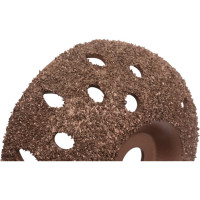 Шероховальная твердосплавная контурная полусфера (102х38 мм; 14 мм; зернистость 24) HQ-mech УТ000001880