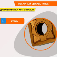 Пластина твердосплавная SNMG120412-GM JT4025 СпецТехИнструмент SNMG120412GMJT4025STI