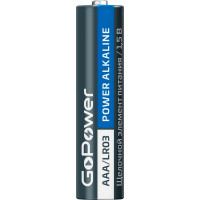 Батарейка GoPower LR03 AAA мизинчиковые Alkaline 1.5V 20 штук 00-00017749