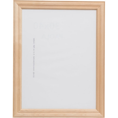 Некрашеная деревянная рамка ООО Изометрика Diana 30x40 см 0007-15-0000