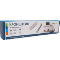 Настенный кронштейн для СВЧ Eurokitchen вылет 365 мм, максимальная нагрузка 35 кг, белый MW104W