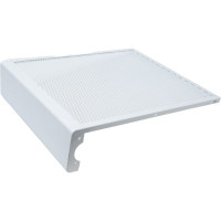 Радиаторный экран ERA серия ДМЭР, просечно-вытяжной, 490x610x140, 5-и секционный, сталь, белый 86-660