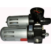 Фильтр-редуктор-лубрикатор 3/8" KraftWell KRW1771.2A38