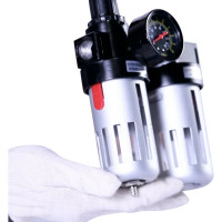 Фильтр-редуктор-лубрикатор 3/8" KraftWell KRW1771.2A38