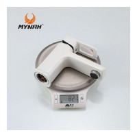 Смеситель для раковины MYNAH 140 мм, белый, однорычажное управление, монтаж на одно отверстие, на гайке, гибкая подводка M1049J
