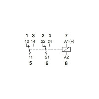 Промежуточное реле ComatReleco C7-A20DX/DC110V PN1038