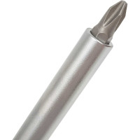 Реверсивная отвертка TOTAL с битами 8 шт TACSD30086