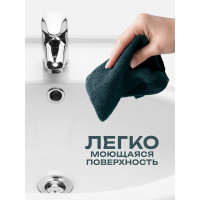 Раковина Santeri Новая грань с переливом, белый 1.3120.7.S00.11B.0