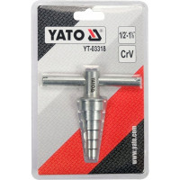Ступенчатый ключ YATO с рукояткой для резьбовых соединений 1/2"-1 1/8" YT-03318