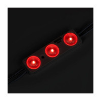 Светодиодный модуль MAKSILED 1.44Вт, 12В, IP67, SMD2835 3LED, 50лм, красный, 20 шт./упаковка ML-M3SM-L-2835-R