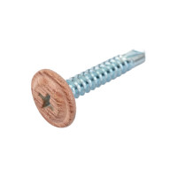 Саморез с прессшайбой Daxmer ПШС 4,2x25 500 шт., сверло, сосна 00000346315