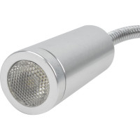 Светильник Uniel, ULT-F21-3W/4000K, IP20, SILVER, светодиодный, настенный, гибкий, UL-00004177