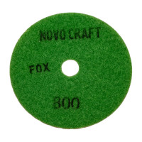 Диск алмазный гибкий черепашка Fox 100 мм, № 800, мокрый рез, 10 шт Novocraft PPTSW1000800