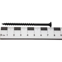 Усиленный саморез по дереву КРЕП-КОМП черный, 4,2x76 KENNER, 1 кг чд76тф