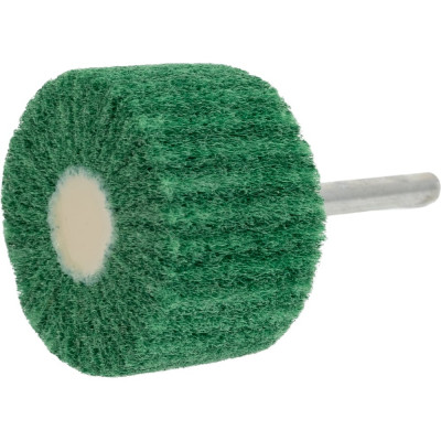 Круг лепестковый нетканый на оправке 50x30x6 мм, very fine green Totflex 4631165599878