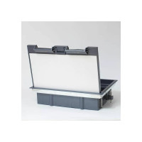 Люк на 8 постов SPL 45x45, металл/ пластик, с пластиковой коробкой, IP40 300008