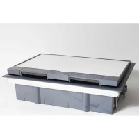 Люк на 8 постов SPL 45x45, металл/ пластик, с пластиковой коробкой, IP40 300008