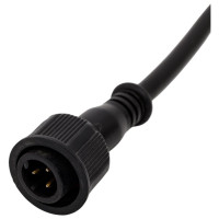 Провод для подключения линейных прожекторов Uniel UCX-LL2/L52-0.25M/M7 220V BLACK UL-00009504