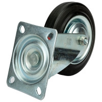 Колесо поворотное резина SC 63 160 мм (N) TOR 1024177