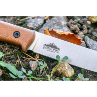 Туристический нож Kizlyar Supreme Pioneer сталь AUS-8, StoneWash, рукоять из Кавказского ореха 4650065056885
