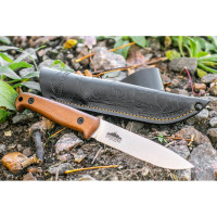 Туристический нож Kizlyar Supreme Pioneer сталь AUS-8, StoneWash, рукоять из Кавказского ореха 4650065056885