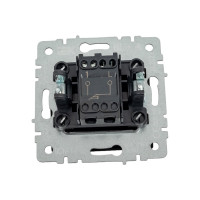 1-клавишный выключатель IEK Brite самовозвратный 10а вс10-1-4-брг графит BR-V14-0-10-K53