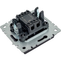 1-клавишный выключатель IEK Brite самовозвратный 10а вс10-1-4-брг графит BR-V14-0-10-K53