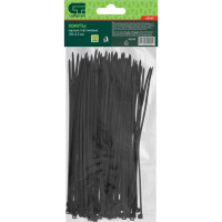 Хомуты СИБРТЕХ 150x2,5 мм, пластмассовые, черные, 100 шт 45545