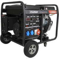 Бензиновый генератор LIFAN LF12000E3 10GF2-4, 220/380В, 10/11 кВт, 24 л.с. 00-00000222