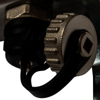 Коллектор из нержавеющей стали с расходомерами, с клапаном вып. воздуха и сливом 10 вых. STOUT SMS-0927-000010