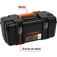 Пластиковый ящик для инструмента 20" Truper CCHP-20X 10380