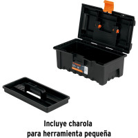 Пластиковый ящик для инструмента Truper 14" CHA-14N 19854