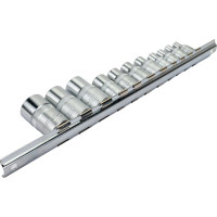 Набор головок Е-профиль 1/4", 3/8" и 1/2", 11 шт. FORCE 4113