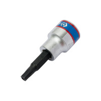 Насадка торцевая TORX с отверстием (T27Н; 50 мм; 3/8DR) KING TONY 302727
