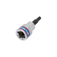 Насадка торцевая TORX с отверстием (T27Н; 50 мм; 3/8DR) KING TONY 302727