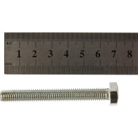 Болт с ш\г Качественный КРЕПЕЖ полная резьба DIN 933 558 8x65 30 шт 0300811 КЧ