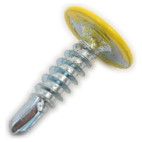 Прессшайба Качественный КРЕПЕЖ 4.2х16 мм, желтый цинк RAL 1018, сверло, 250 шт 0300187 КЧ