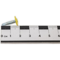 Прессшайба Качественный КРЕПЕЖ 4.2х16 мм, желтый цинк RAL 1018, сверло, 250 шт 0300187 КЧ