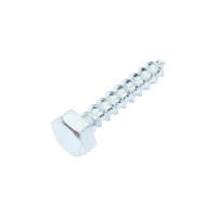 Шуруп с шестигранной головкой Качественный КРЕПЕЖ 10х50, 45 шт. 0500569 КЧ