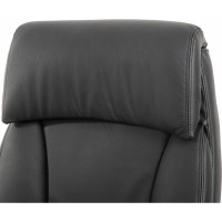 Компьютерное офисное кресло руководителя BRABIX PREMIUM Phaeton EX-502, натуральная кожа, хром 530882