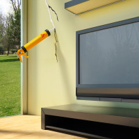 Универсальный акриловый паропроницаемый герметик для внутреннего и наружного применения SIKA Сryl-107 белый Картридж 300 мл 617943