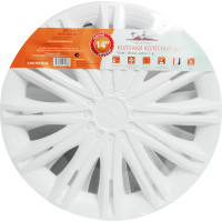 Колесные колпаки Airline 14" Скай, белый, комплект 2 шт. AWCC-14-12