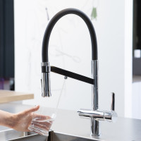 Комбинированный смеситель для кухни CLEVER CHEF WT19 с выходом для питьевой воды 60729