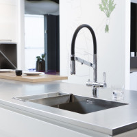 Комбинированный смеситель для кухни CLEVER CHEF WT19 с выходом для питьевой воды 60729