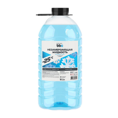 Жидкость стеклоомывающая зимняя BiBiCare -25, 3,9 л 4035