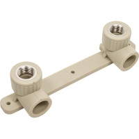 Монтажная планка VALFEX PP-R серая, 25х1/2 дюйма ВР 10124025Г 127-0497