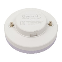Светодиодная лампа General Lighting Systems GX53-7W-GX53-рассеиватель призма 660361