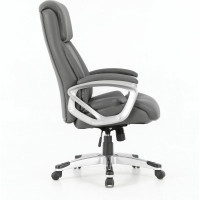 Компьютерное офисное кресло руководителя BRABIX PREMIUM Level EX-527, пружинный блок, рециклированная кожа 531937