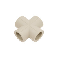 Крестовина VALFEX PP-R серая, 20 мм 10118020Г 127-0327